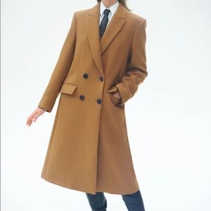 Zara Long Wool Coat